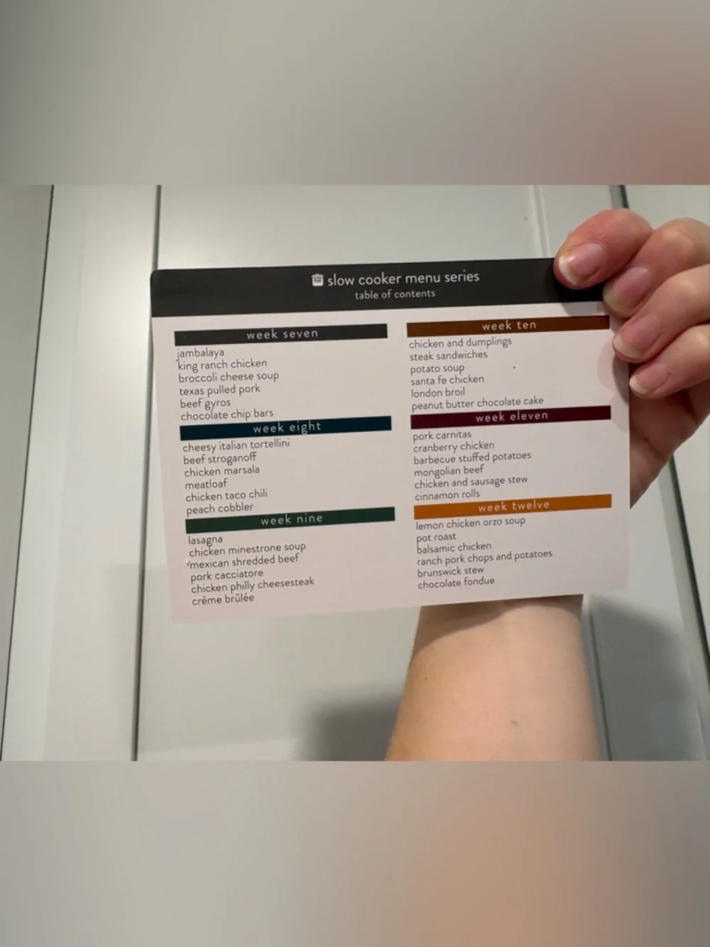 Passionate Penny Pincher Slow Cooker Menu Set